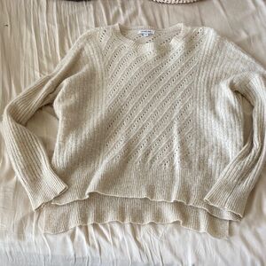 Johnny Was Cream Knit Sweater